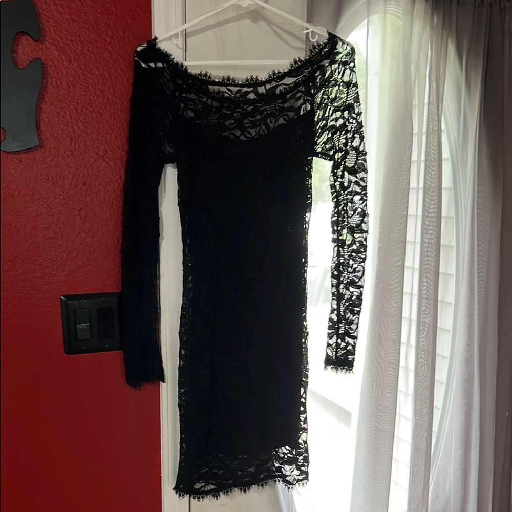 Jump Black Off Shoulder Bodycon Dress